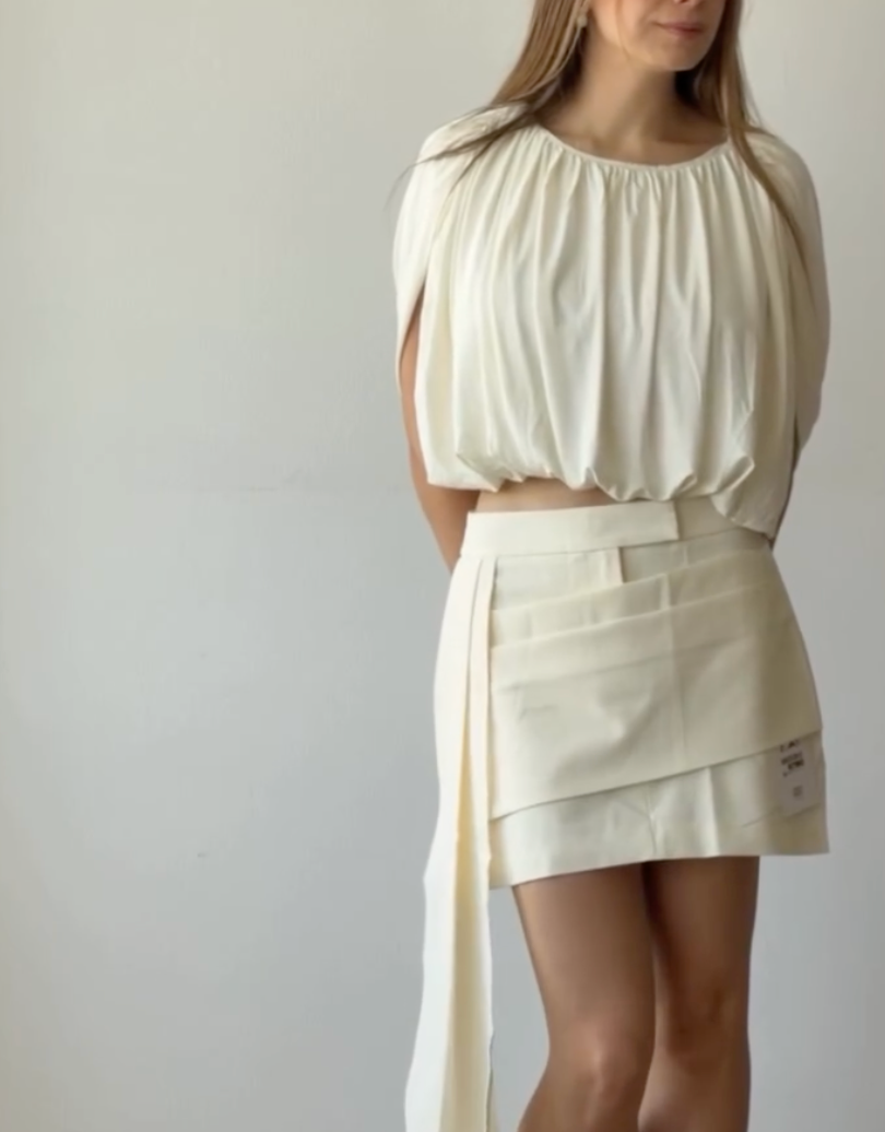 Soft ripple top